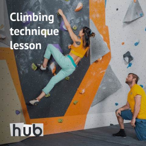 Climbing Technique Lesson